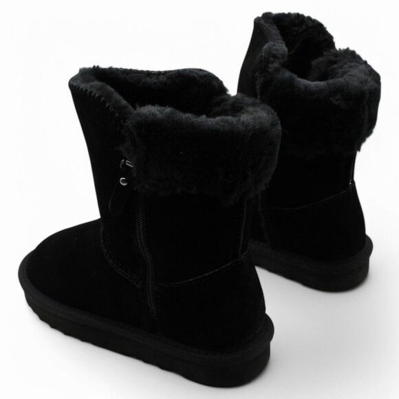 Style & Co. Womens Maevee Leather Ankle Winter & Snow Boots - Picture 8 of 9